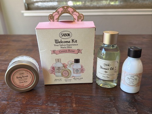 Sabon green rose latte - rose,